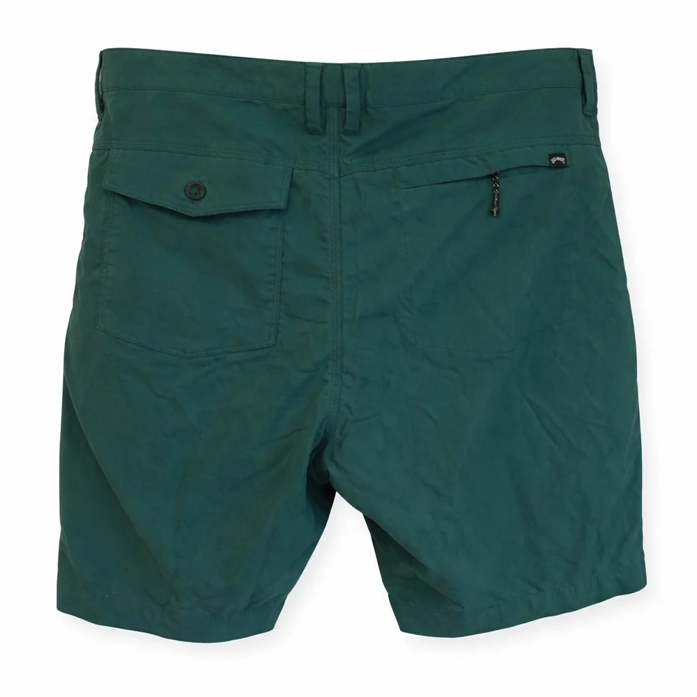 Men's Forest Green Quick Dry Shorts Size 34